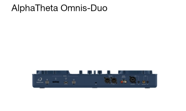 controladora Pioneer  Alpha Theta Omnis-Duo